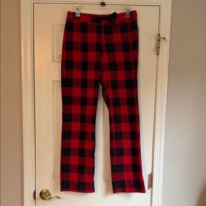 Old Navy Super Soft and plush Red and Black Plaid Pajama Pants
